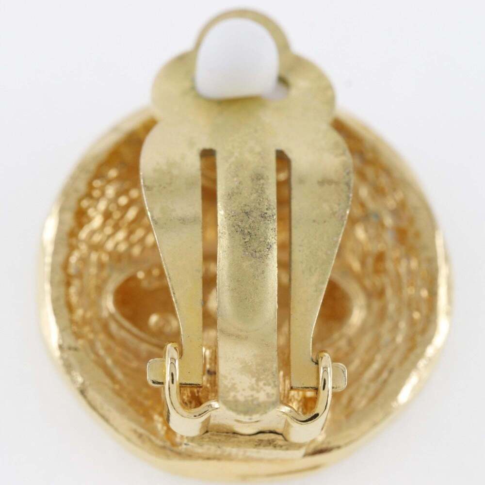 CHANEL Vintage Gold Earrings - Picture 7 of 9